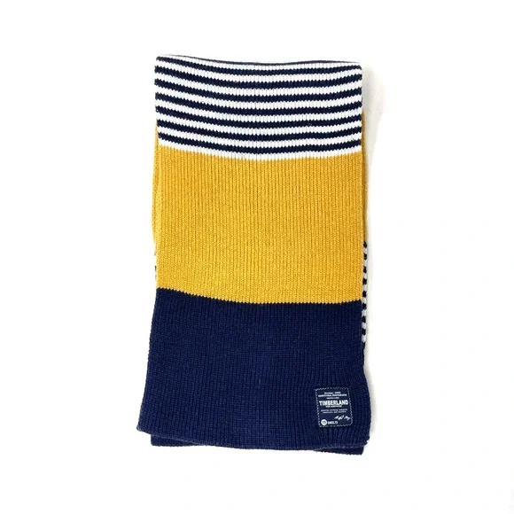 Timberland Kids 100% Cotton Mixed Media Scarf Size T1 ( Kids 2-5yr) - Picture 3 of 5